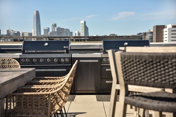Rooftop deck